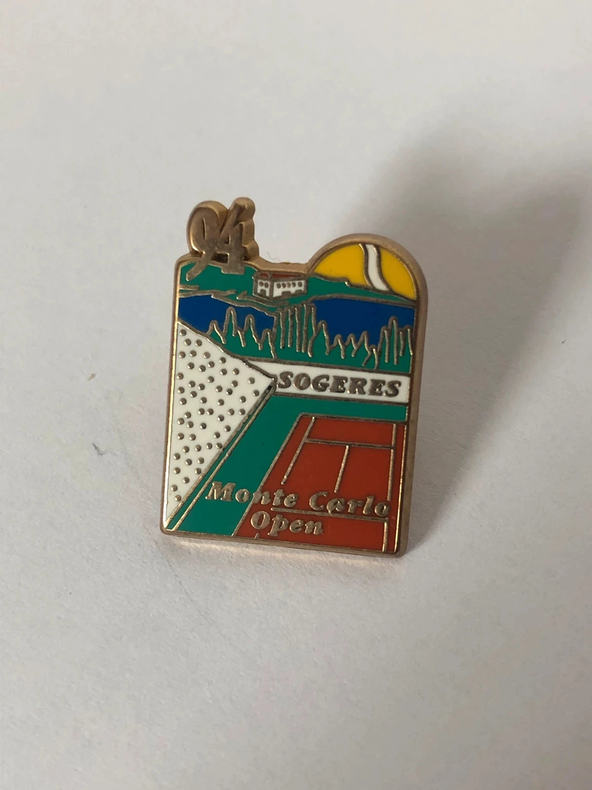 Pin's vintage Sogeres Monte Carlo Open 1994 Arthus Bertrand